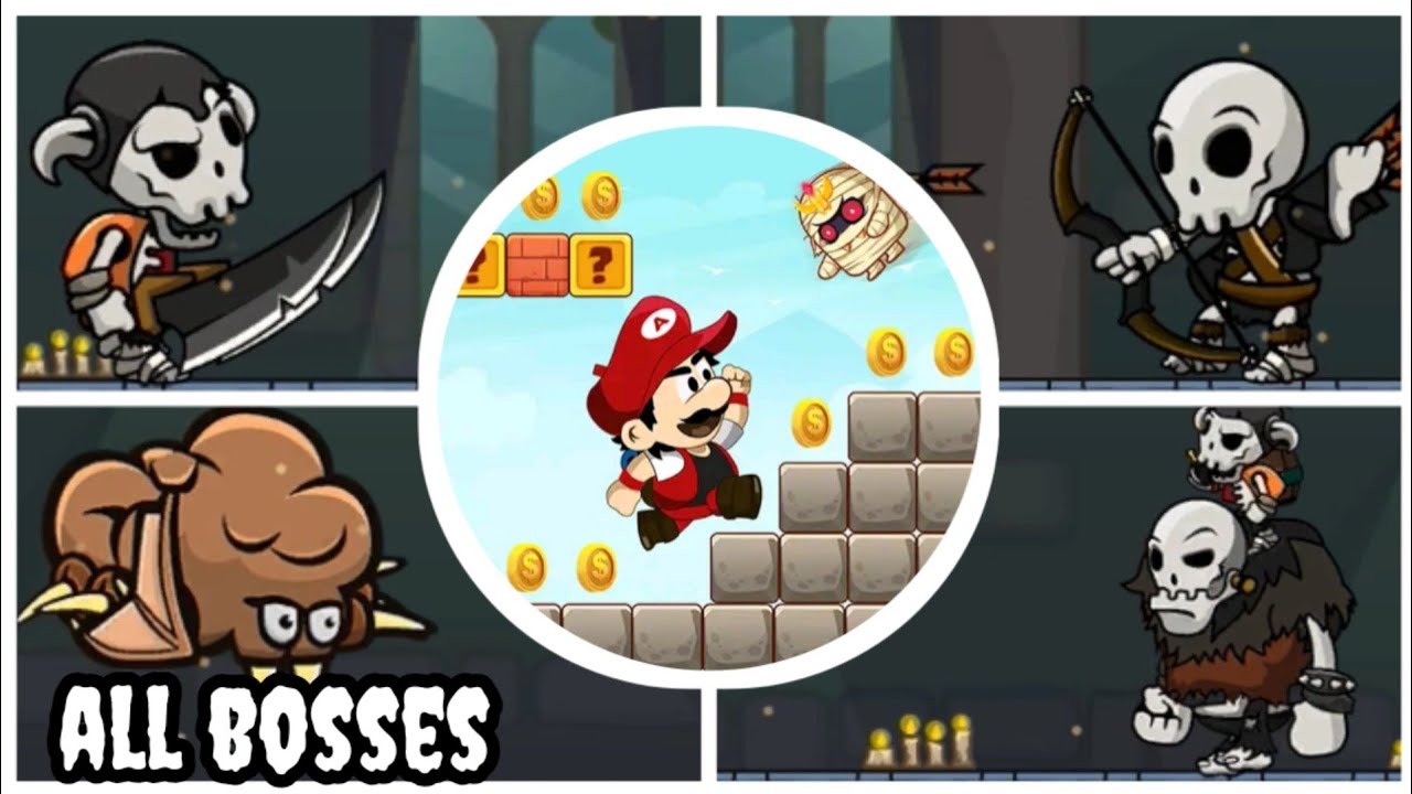 Super Aldo's World - all bosses