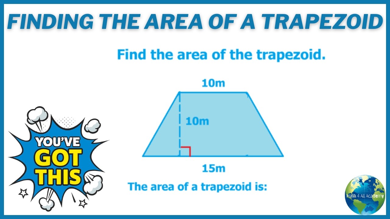 Finding The Area Of A Trapezoid