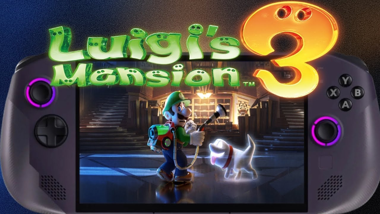 Luigi's Mansion 3 on Legion Go S | Switch Emulation Performance Test