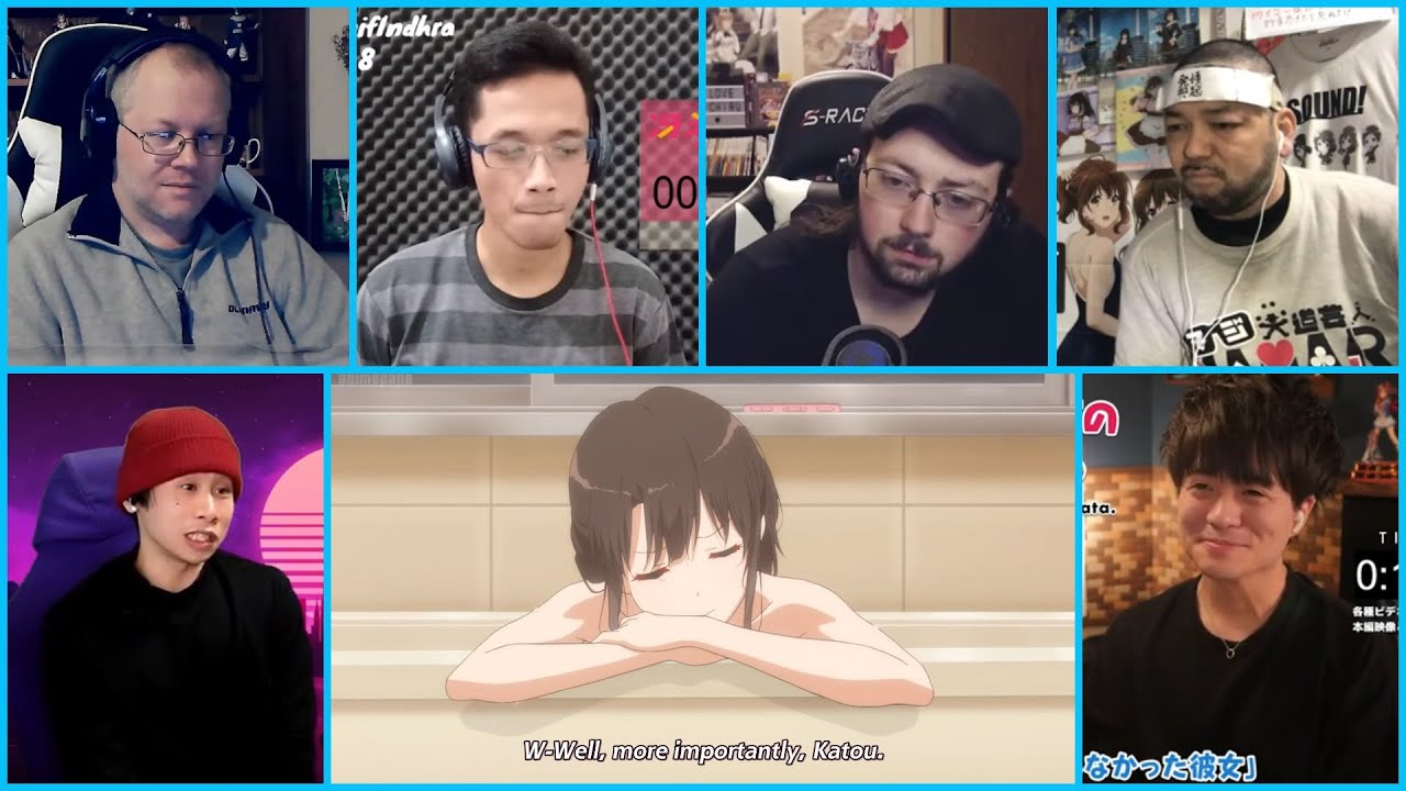 Saenai Heroine no Sodatekata ♭ Ep 08 Reaction Mashup || Saekano: How to Raise a Boring Girlfriend
