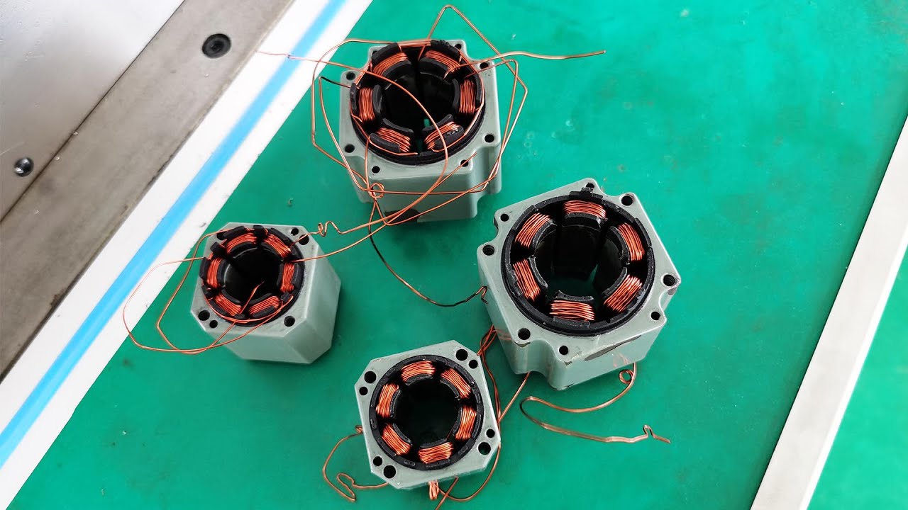 Automatic stator winding machine needle coil winder