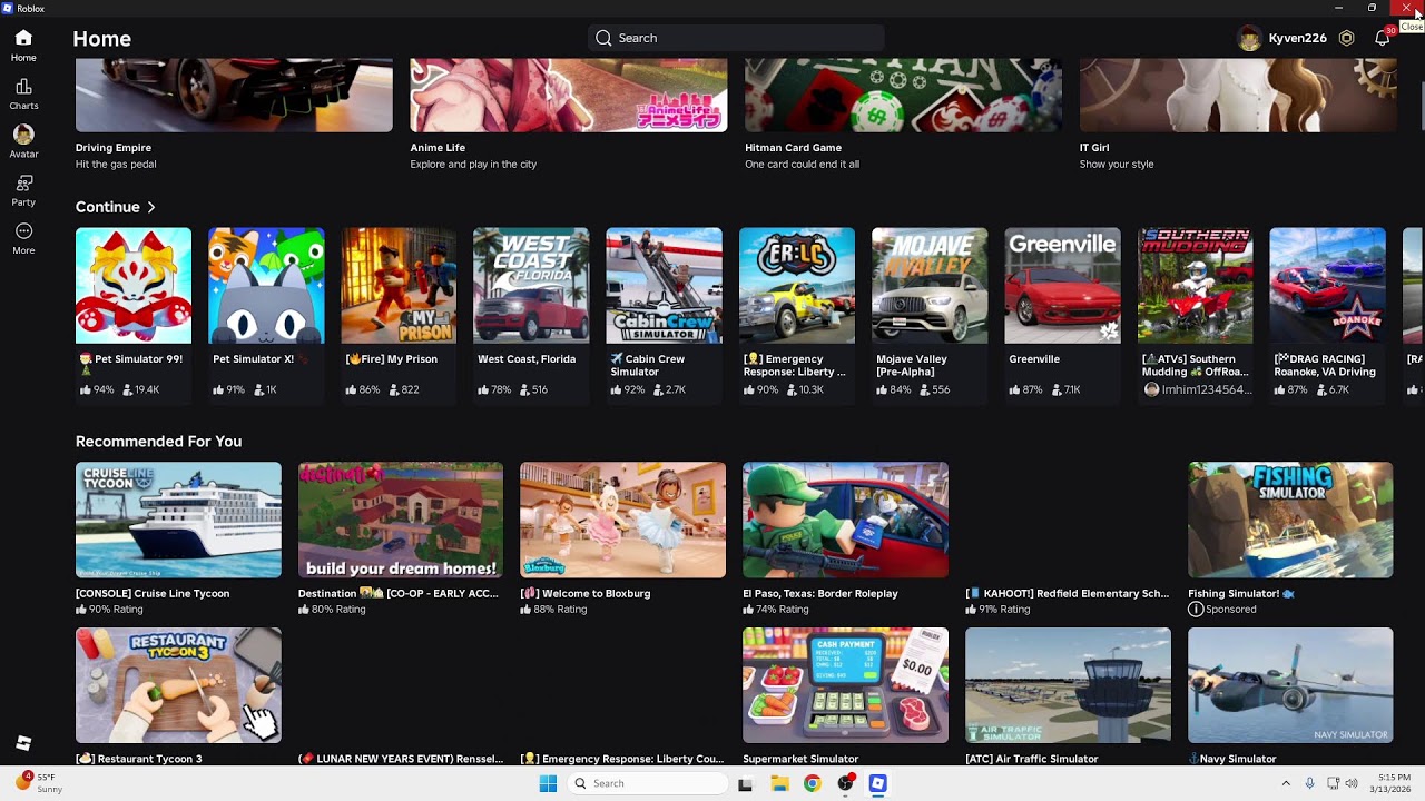 Playin Roblox