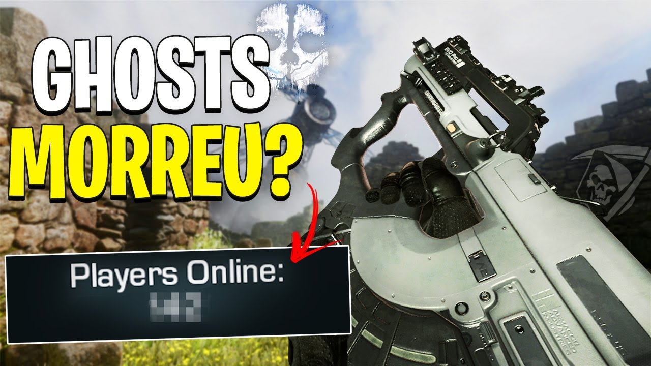 Ainda tem gente jogando Cod GHOSTS em 2022?! (modo extinção é bom demais 🥰)