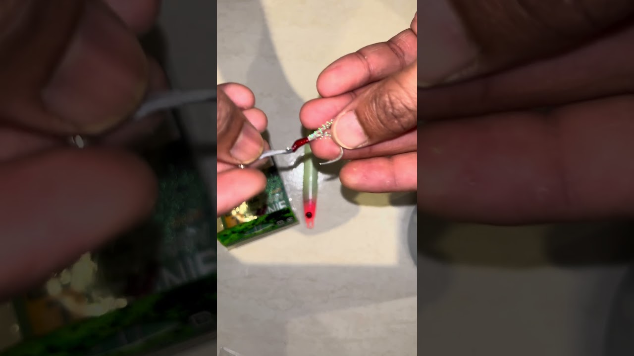 Getting ready for action this amazing Jig 