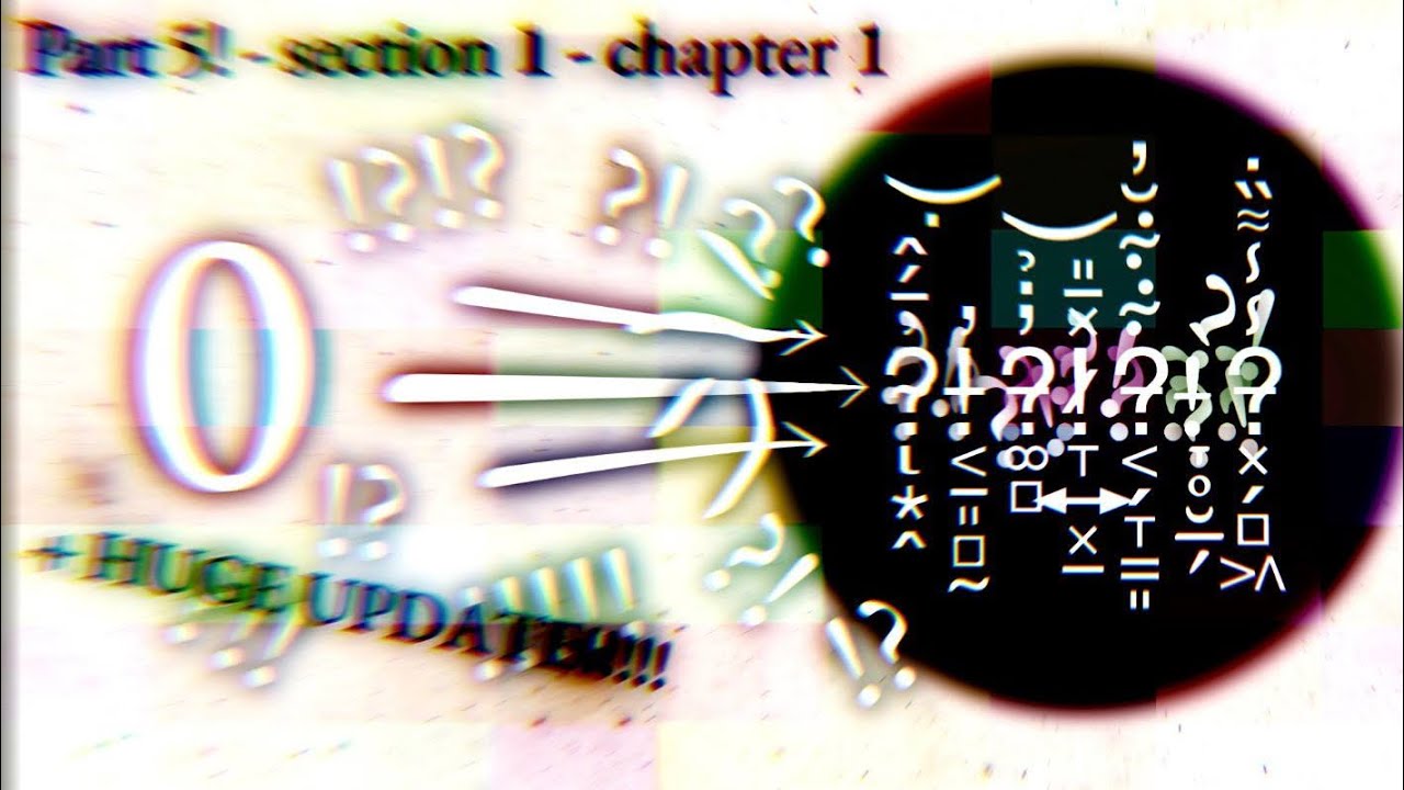 EVERY NUMBER LIMIT: D̷̥͊Ē̸͉S̷̼͒T̴̜̎Ŕ̸̜O̷͉̐Y̷̥͗Ë̶̱́D̴͎̊!̸͈̓ (part 5! - section 1 - chapter 1)