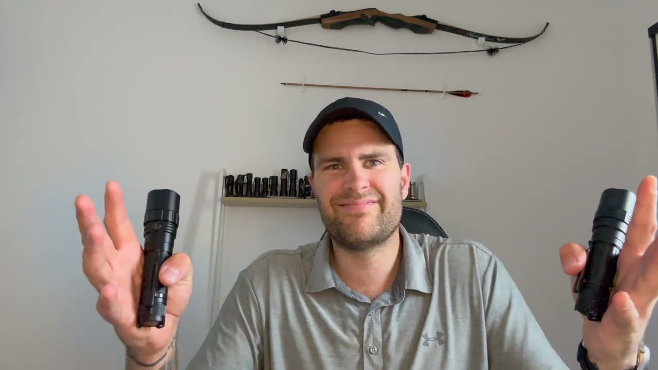 Fenix ​​PD40R v2 против v3 — сравнение фонарей EDC с поворотным переключателем #edc #на природе #...