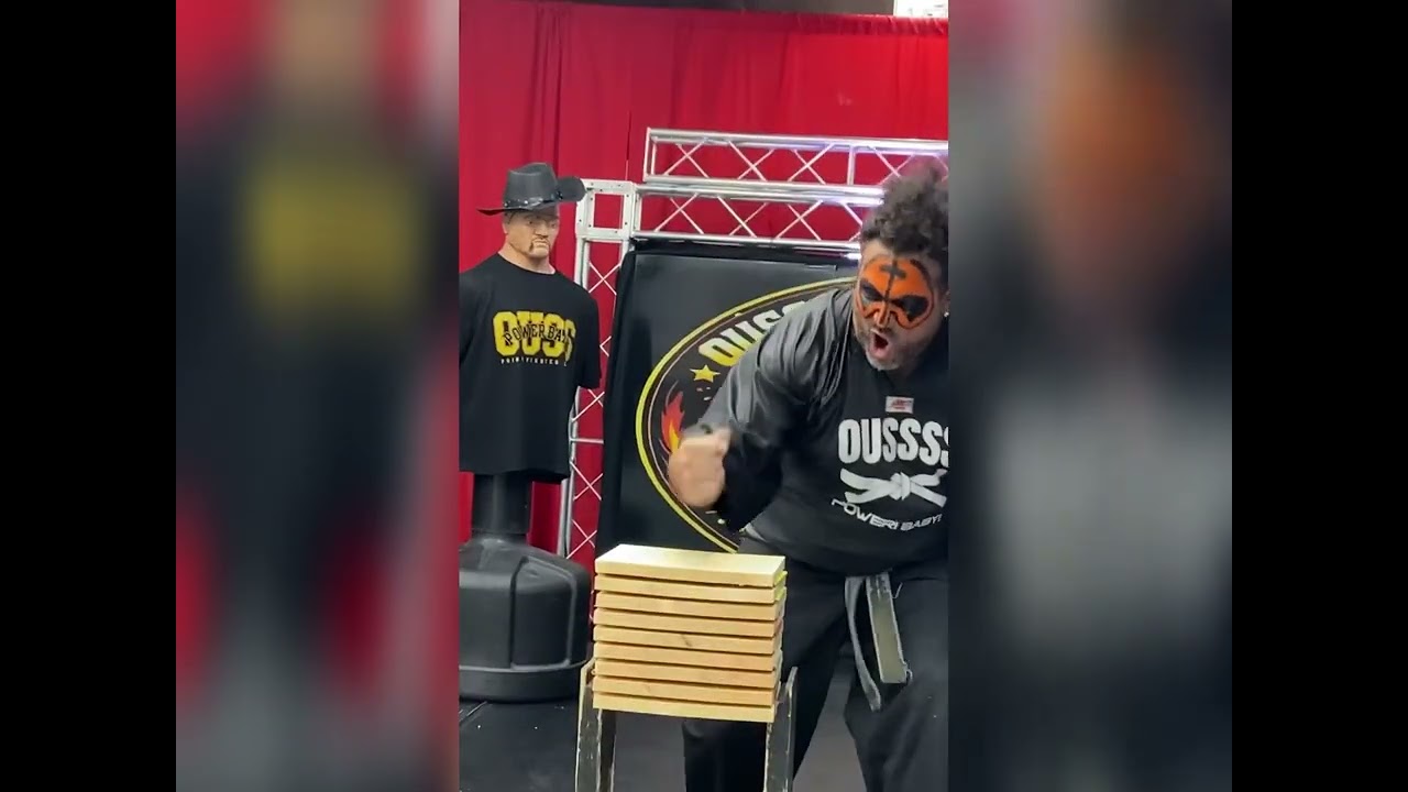 Power Test | Self Defense Karate Hammer Fist Martial Arts Board Breaking 