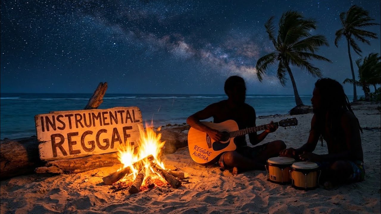 Island Reggae Instrumental Music &ndash; Relaxing Tropical Reggae for Work, Study & Stress Relief