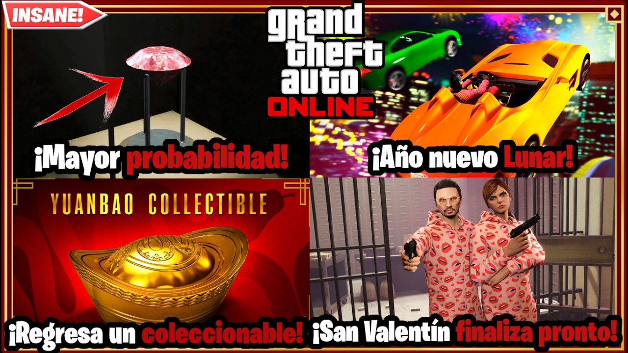 GTA Online ¡Nuevos bonus, evento de año nuevo chino y más! ¡Nueva actualización! Feb. 12 - 19