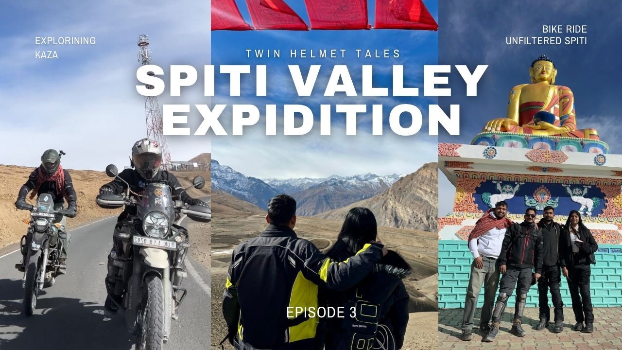 SPITI VALLEY EXPIDITION | KAZA SIGHTSEEING | EPISODE 3 | WINTER SPITI | HIMALAYAN 450