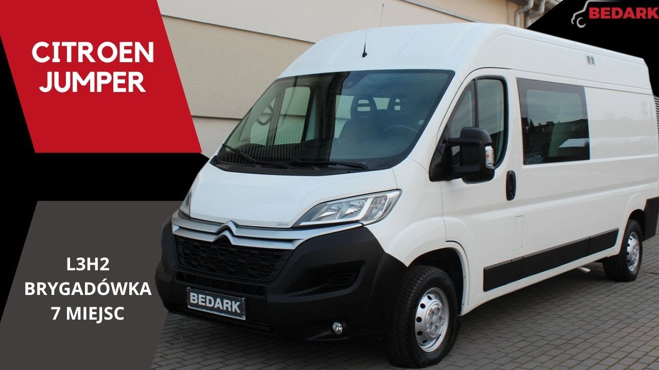 Citroen Jumper L3H2 Brygadówka 7 miejsc