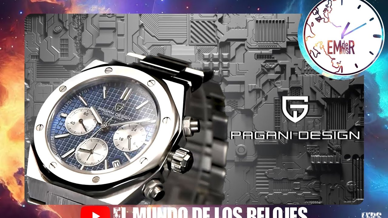 PAGANI DESIGN y mi OPINIÓN PERSONAL - Zafiro, 200 m, Cronógrafo, etc…RELOJ Pagani Design PD1707