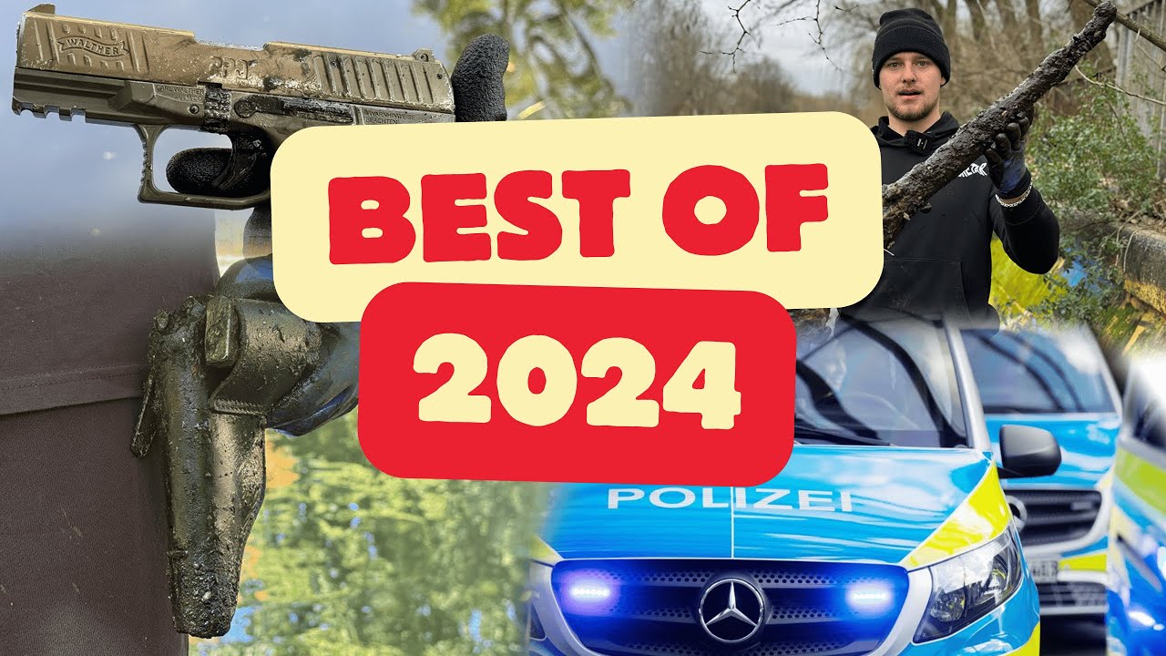 NIEMAND findet so VIELE WAFFEN, wie WIR!!😳😱 / BestOf Magnetfischen 2024