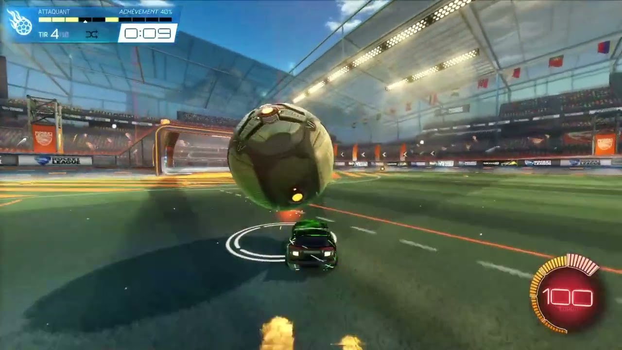 Entraînement flick RL