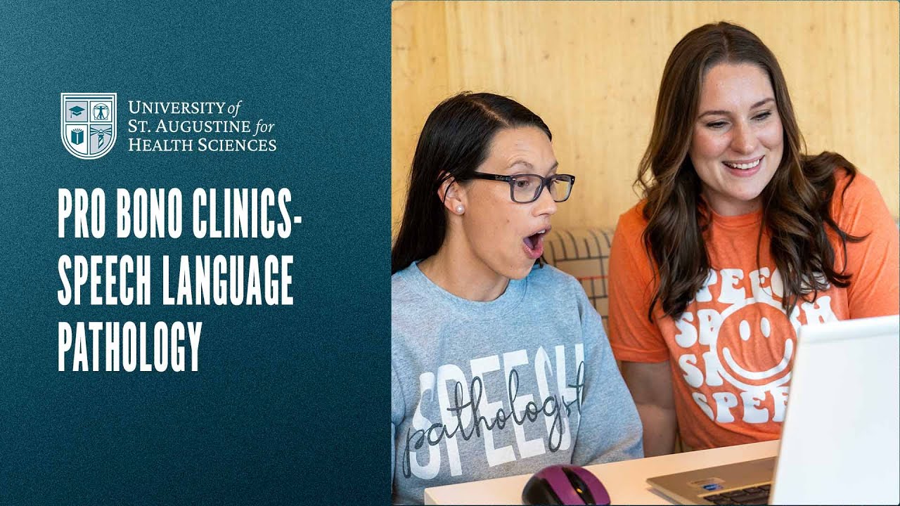 SLP Teletherapy Pro Bono Clinic - University of St. Augustine for Health Sciences