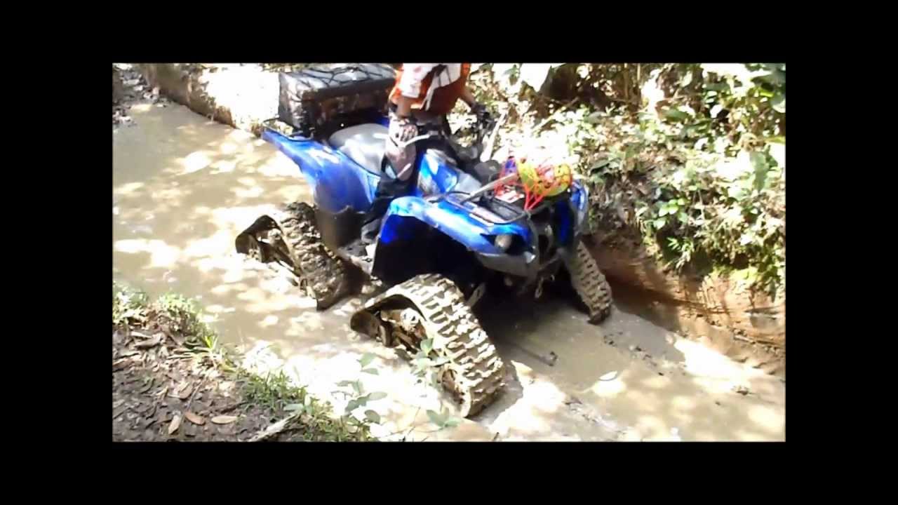 Camoplast Tatou 4S and Mattracks LiteFoot XT on deep mud