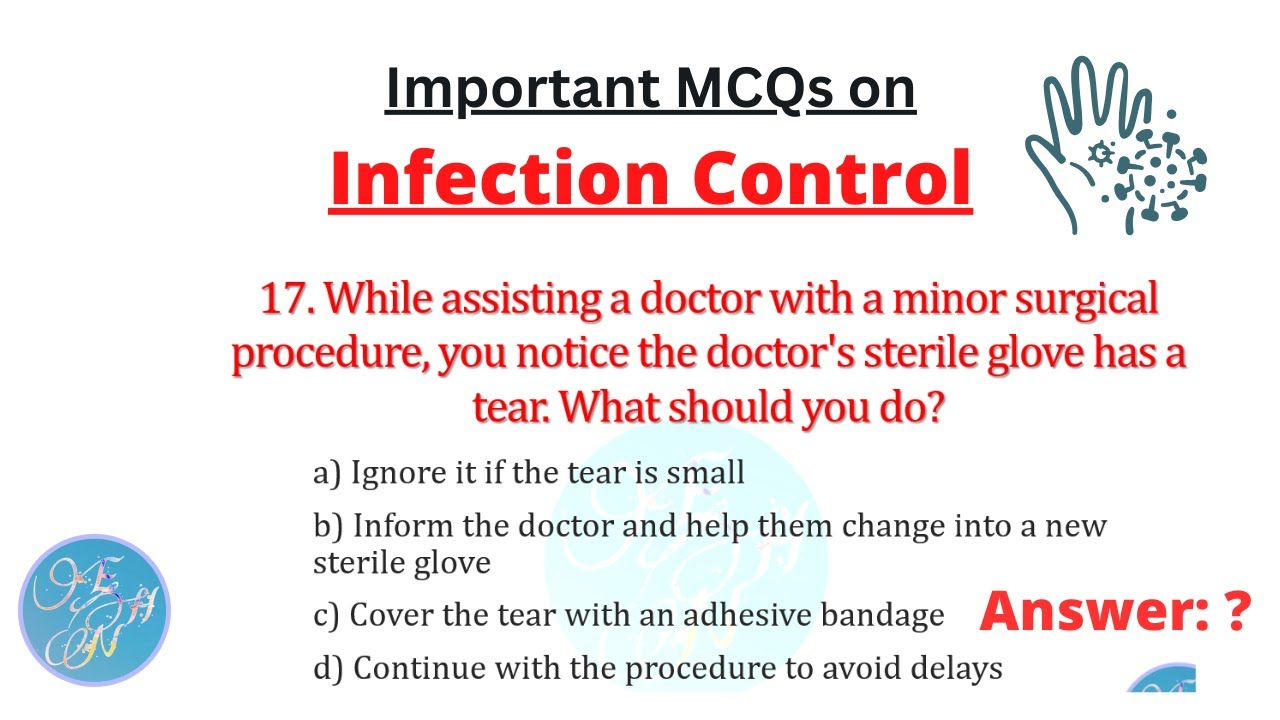 Must-Know Infection Control & Aspectic Techniques MCQs | Real-Life Nursing Practice Questions