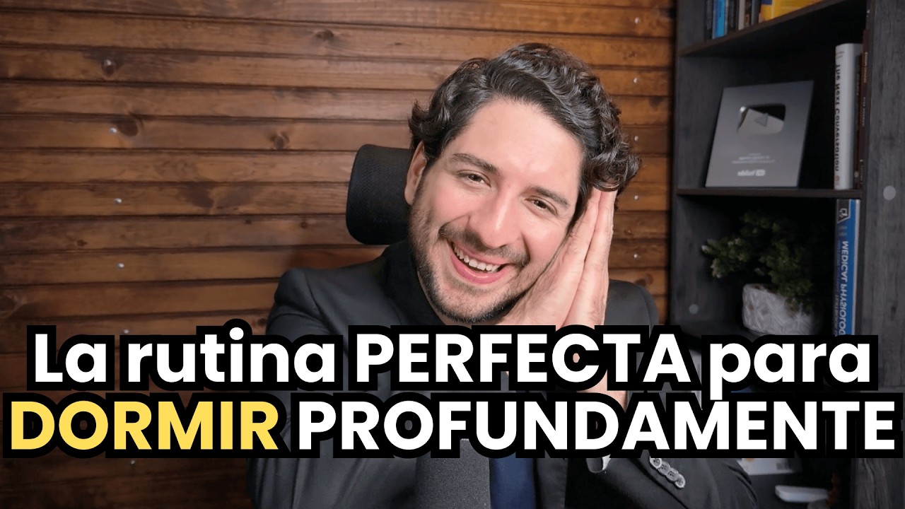 La rutina PERFECTA para DORMIR PROFUNDO TODA LA NOCHE sin despertarte