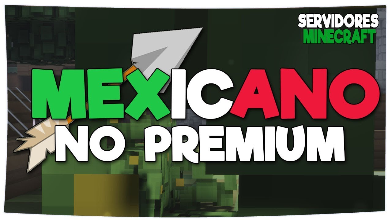 SERVIDOR MEXICANO MINECRAFT NO PREMIUM + &iquest;RANGO VIP? | 2017