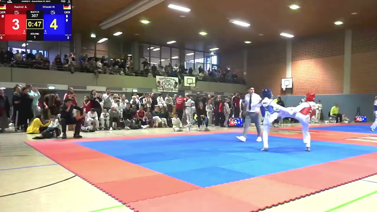 2026 Taekwondo - NTU Vollkontakt - 307 - Amina (ROT)