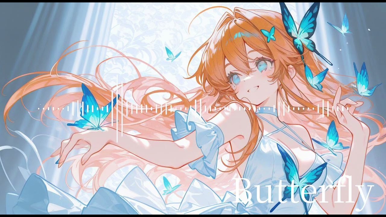【フリーBGM】Butterfly【幻想的/1時間/BGM素材/作業用BGM/AI生成】