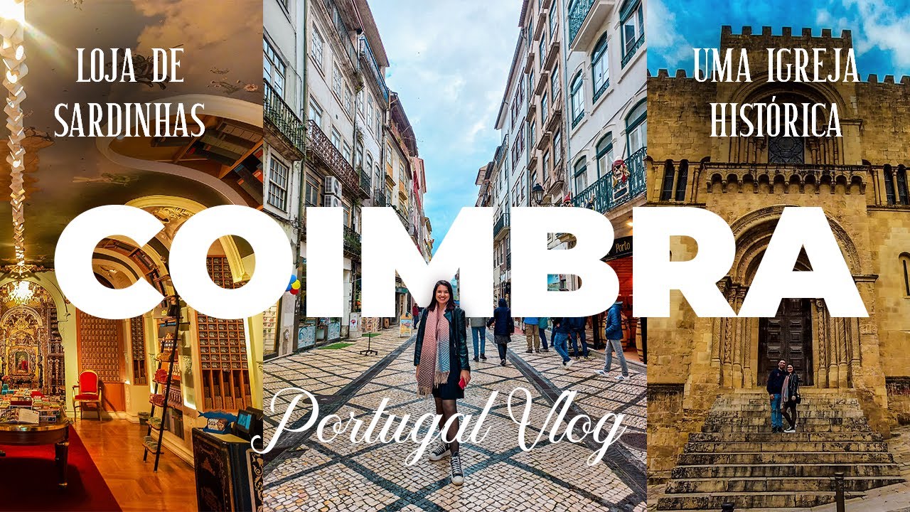 #PORTUGAL VLOG 🇵🇹 Um dia em COIMBRA