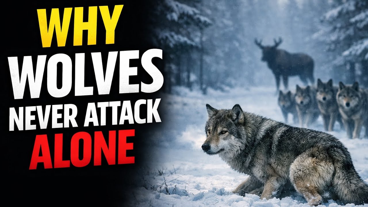 WHY WOLVES NEVER ATTACK ALONE