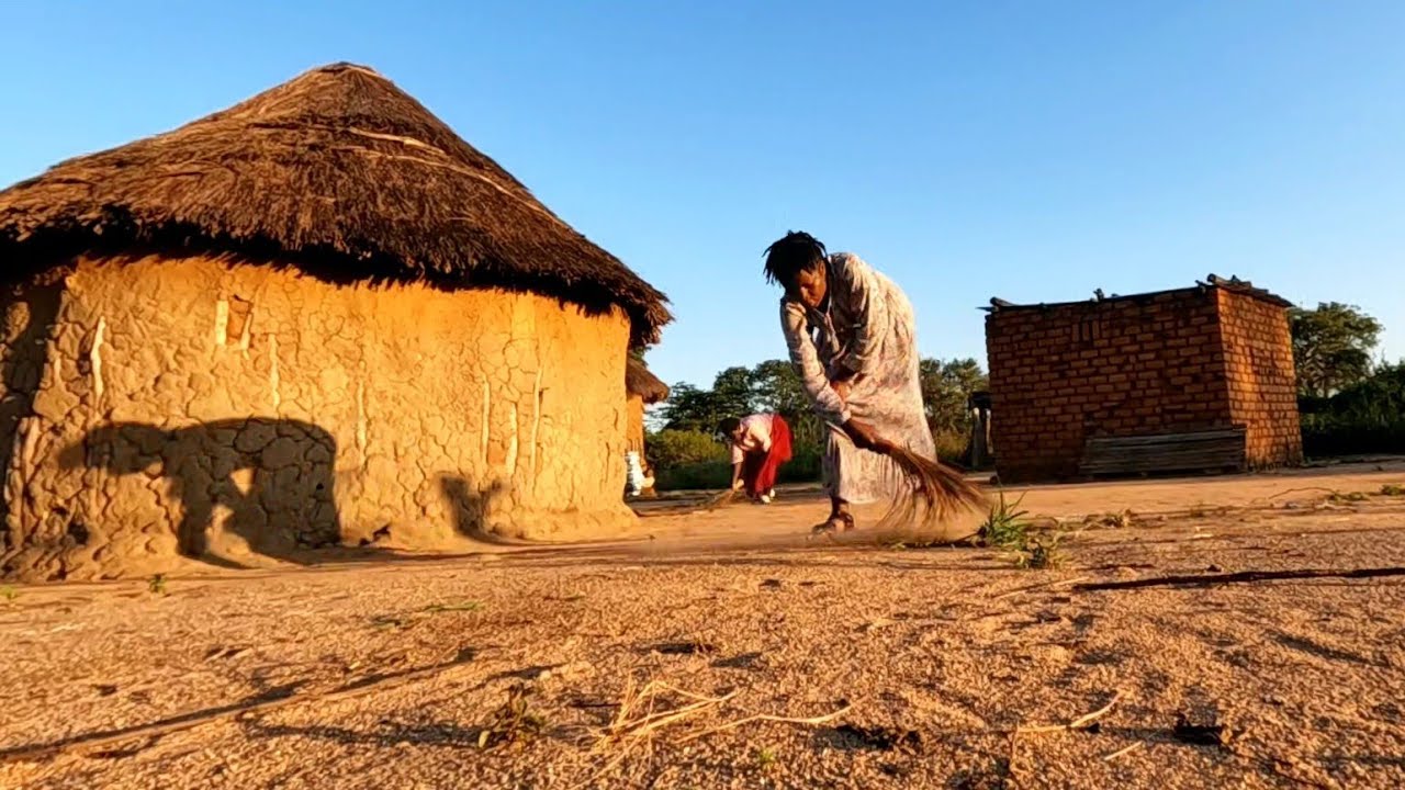 Preparation for a Big Function in Zimbabwe Village 