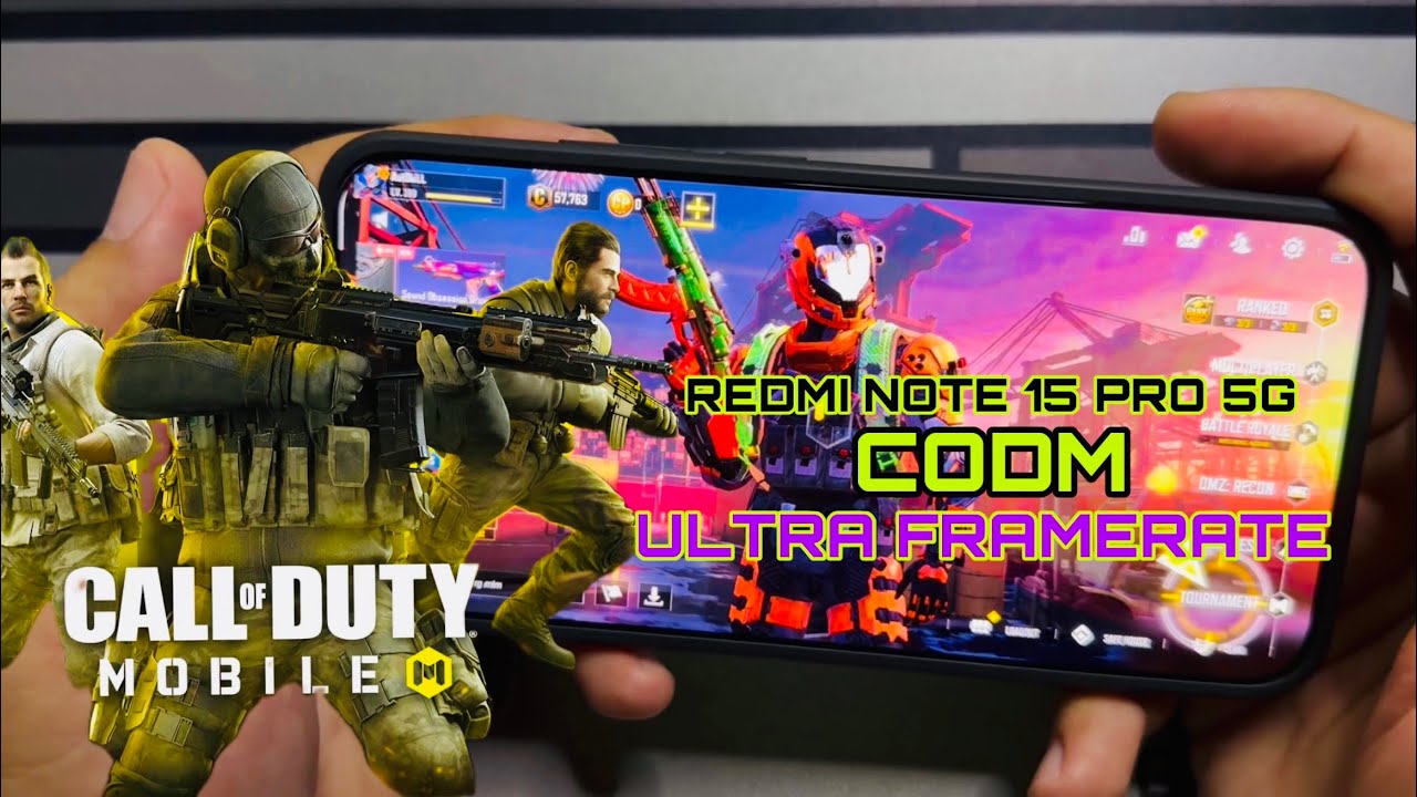 Redmi Note 15 Pro 5G CODM Full Gameplay | Smooth FPS + No Lag!