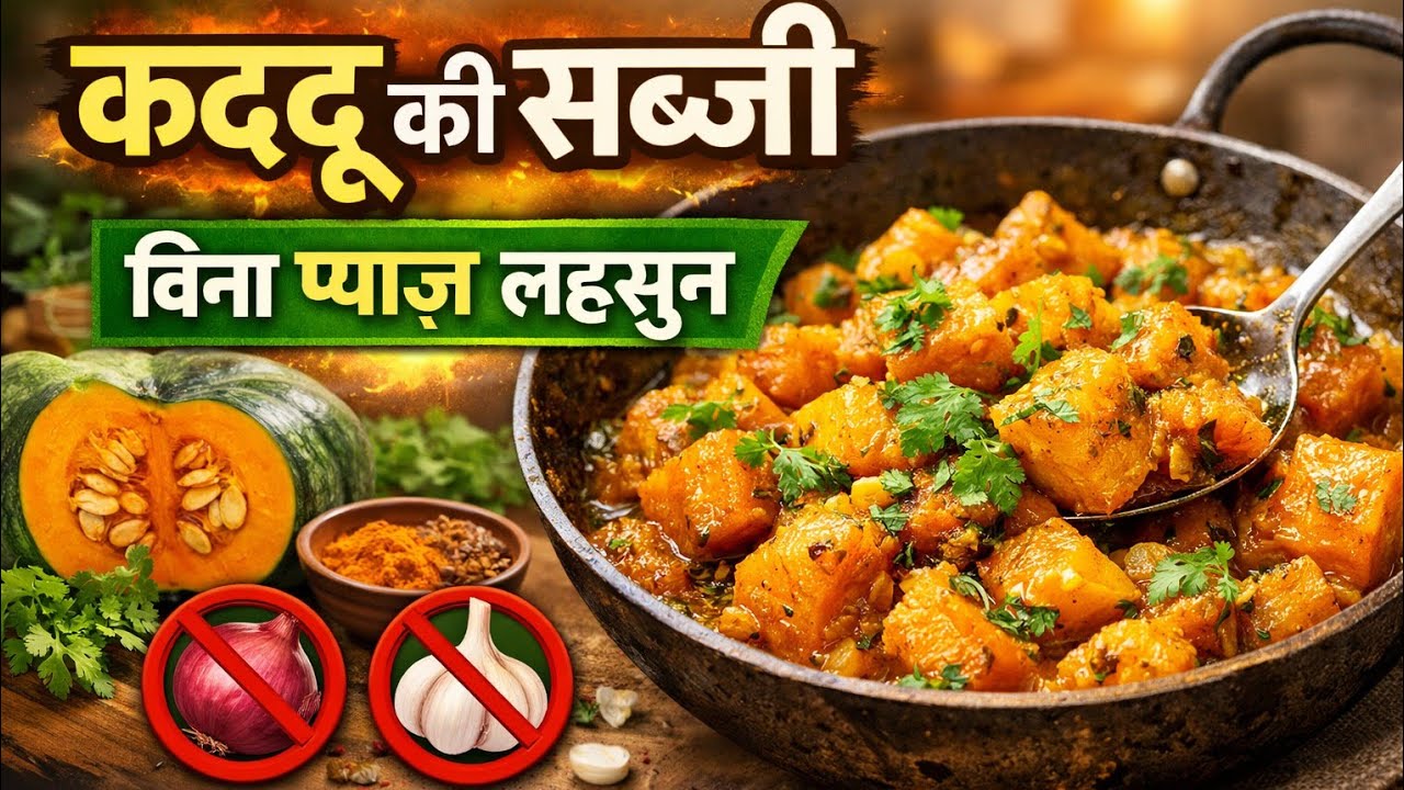 Kaddu ki sabji ki recipe 