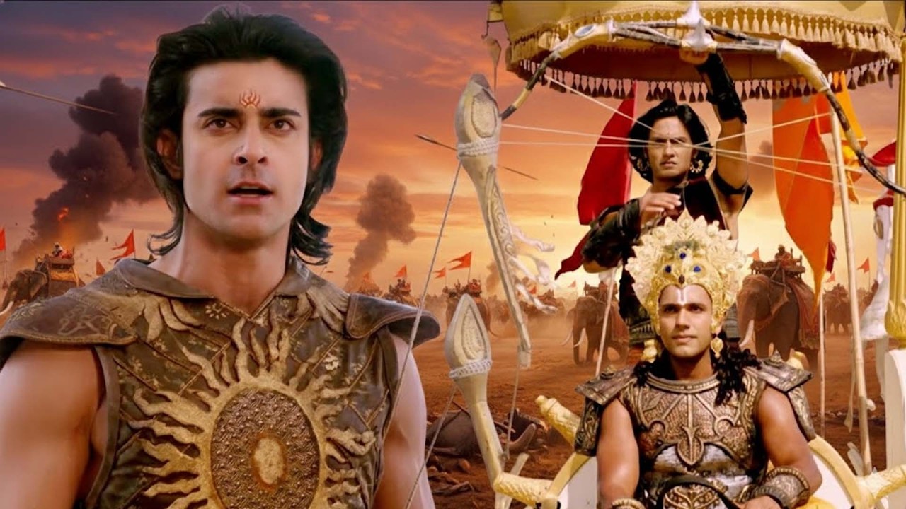 कर्ण ने दी अर्जुन को युद्ध करने की चुनौती। | Suryaputra Karn | Full Episode