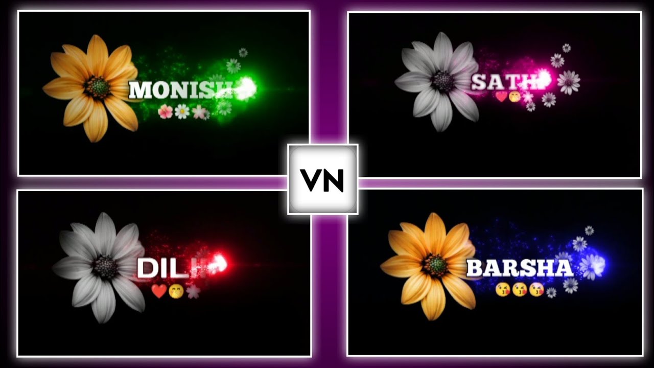 Smoke Effect Viral Name Art Video Editing In Vn App । 😱 Trending Smoke Fire Lyrics Video Editing...