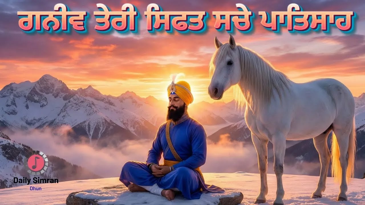 Ganeev Teri Sifat Sache Patshah | ਗਨੀਵ ਤੇਰੀ ਸਿਫਤ | New Year Shabads | New Shabad Gurbani Kirtan
