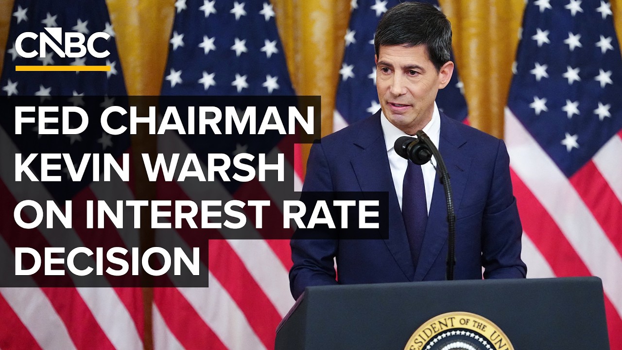 Federal Reserve Chairman Kevin Warsh speaks after Fed holds interest rates steady &mdash; 6/17/26