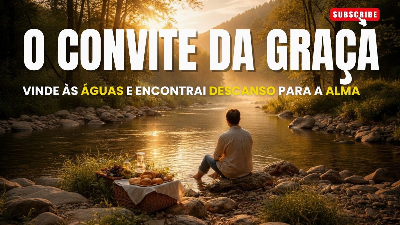 O CONVITE DA GRAÇA - Música Gospel que Toca a Alma e Transmite Descanso | Resgate em Foco