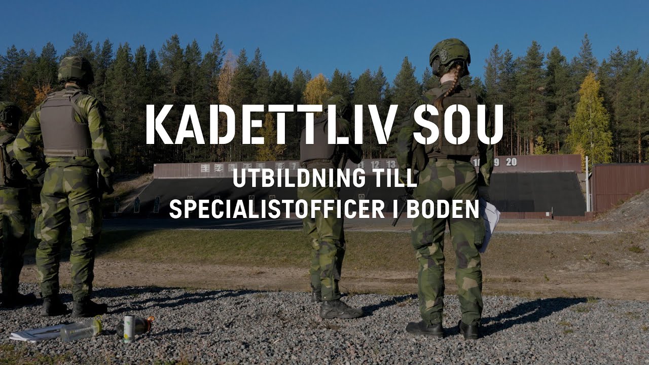 Kadettliv - Specialistofficer