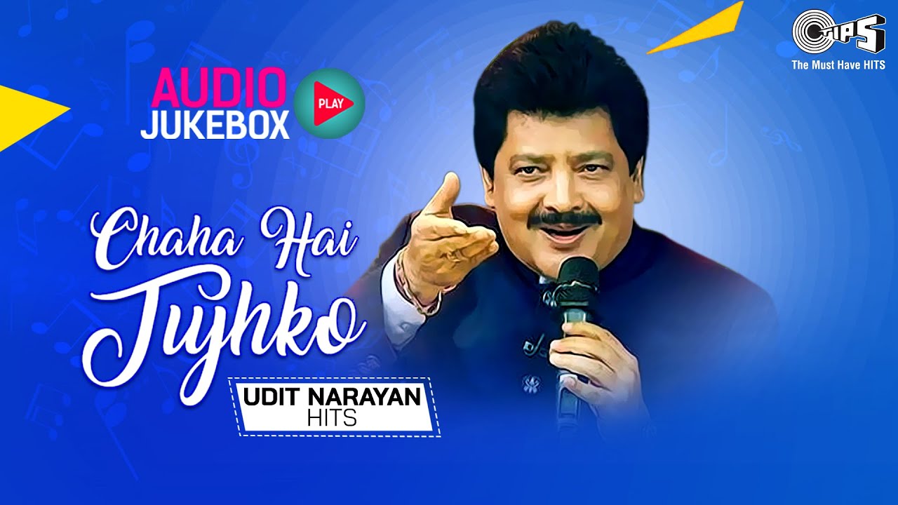 Chaha Hai Tujhko - Udit Narayan Hits | Audio Jukebox | 90's Bollywood Songs | Full Songs Non Stop