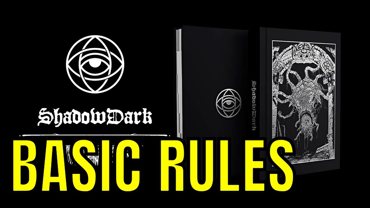 Basic Game Mechanics - SHADOWDARK Rules #1 🔴#4k LIVE