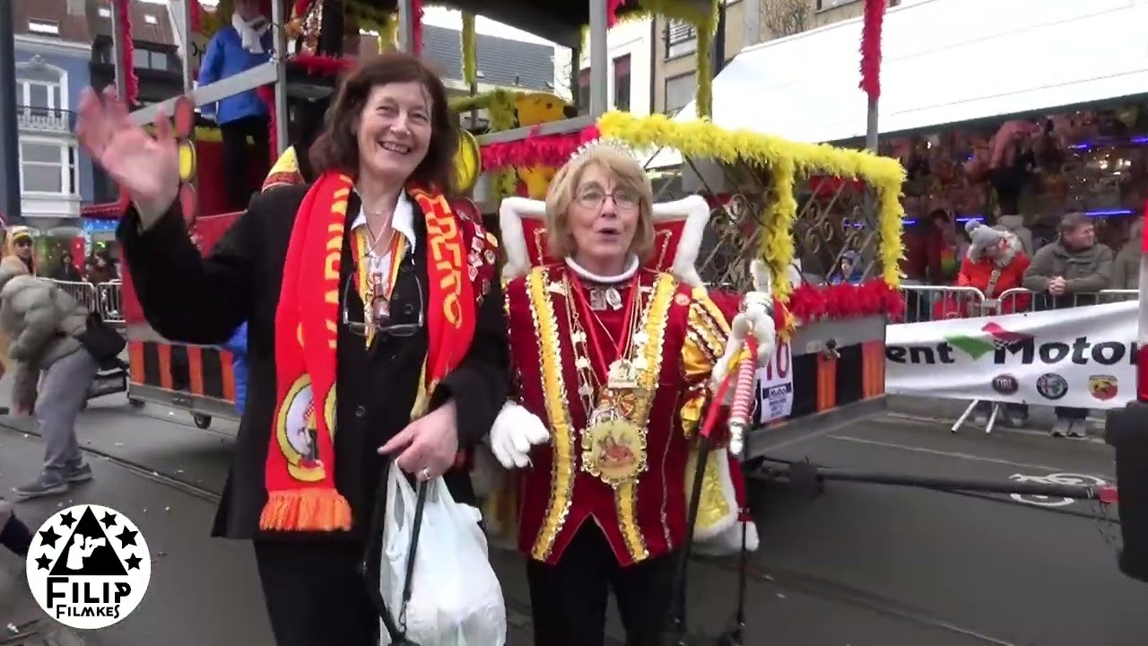 de volledige carnavalstoet van Ledeberg ( dielgemiente van Gent op 28 feb 2026
