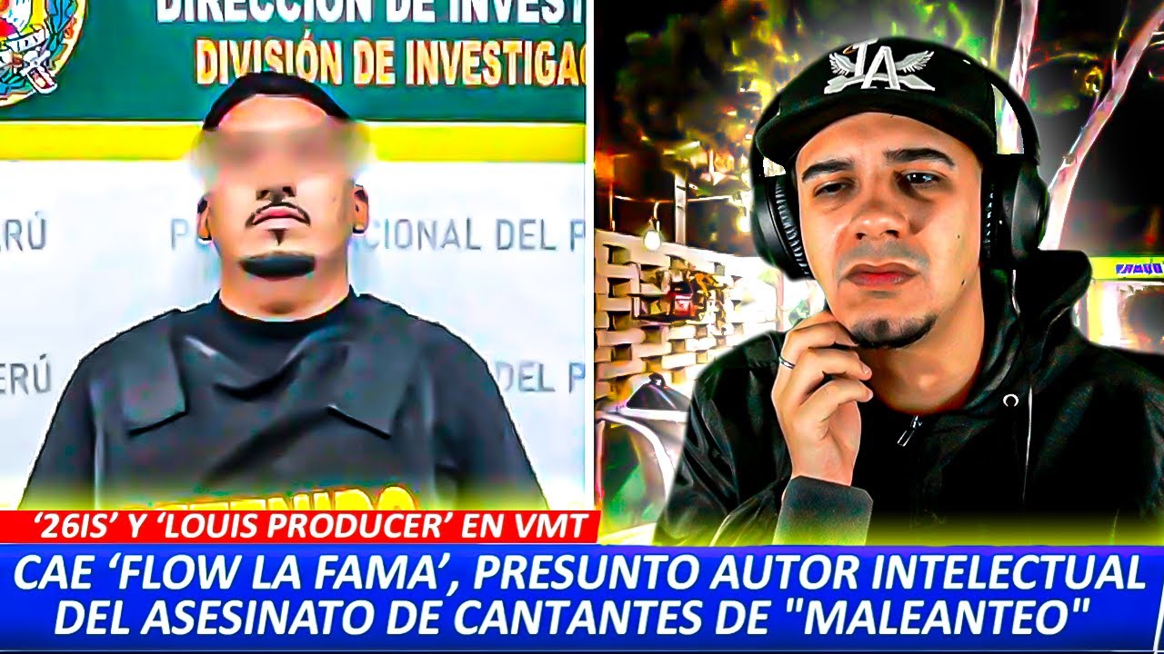 Cae “Flow La Fama” DETENIDO tras ORDEN DE DETENCION PRELIMINAR. 🇵🇪
