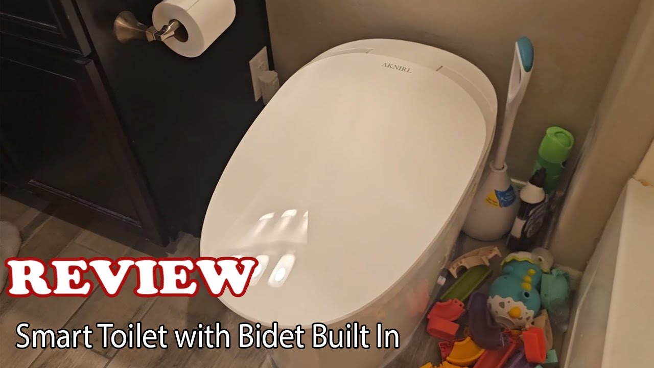 Обзор умного унитаза AKNIRL со встроенным биде — стоит ли он своих денег?