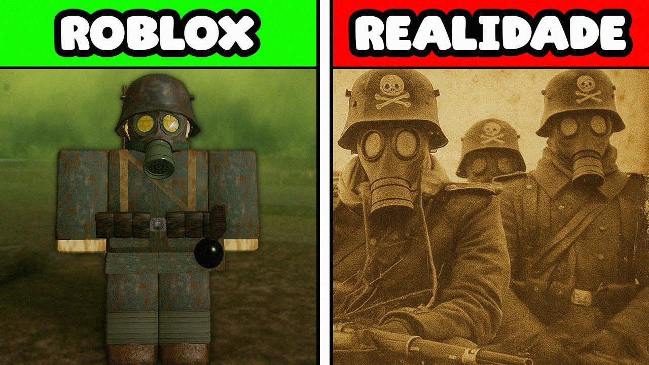 Jogos do ROBLOX baseados em GUERRAS REAIS!