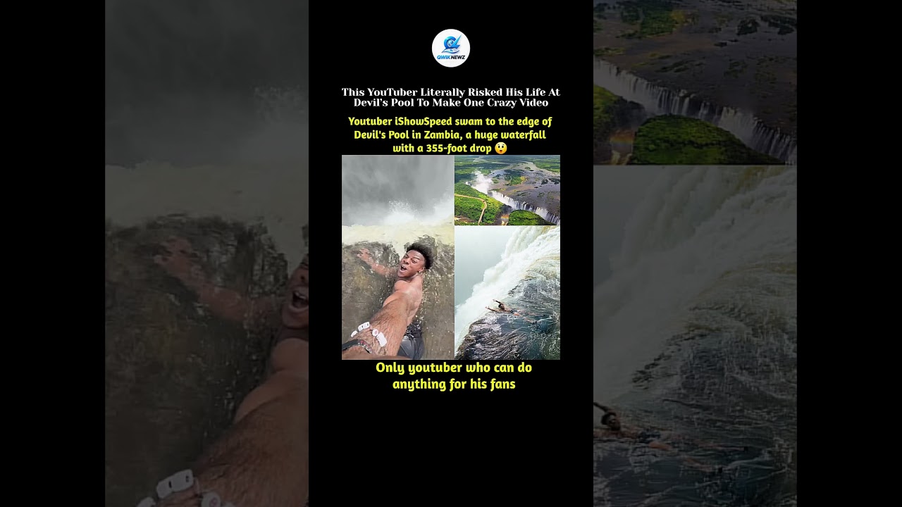 This YouTuber Literally Risked His Life At Devil’s Pool To Make One Crazy Video 