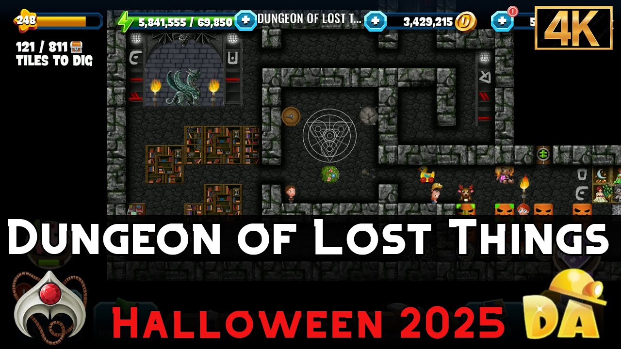 Dungeon of Lost Things | Halloween 2025 #3 | Diggy's Adventure