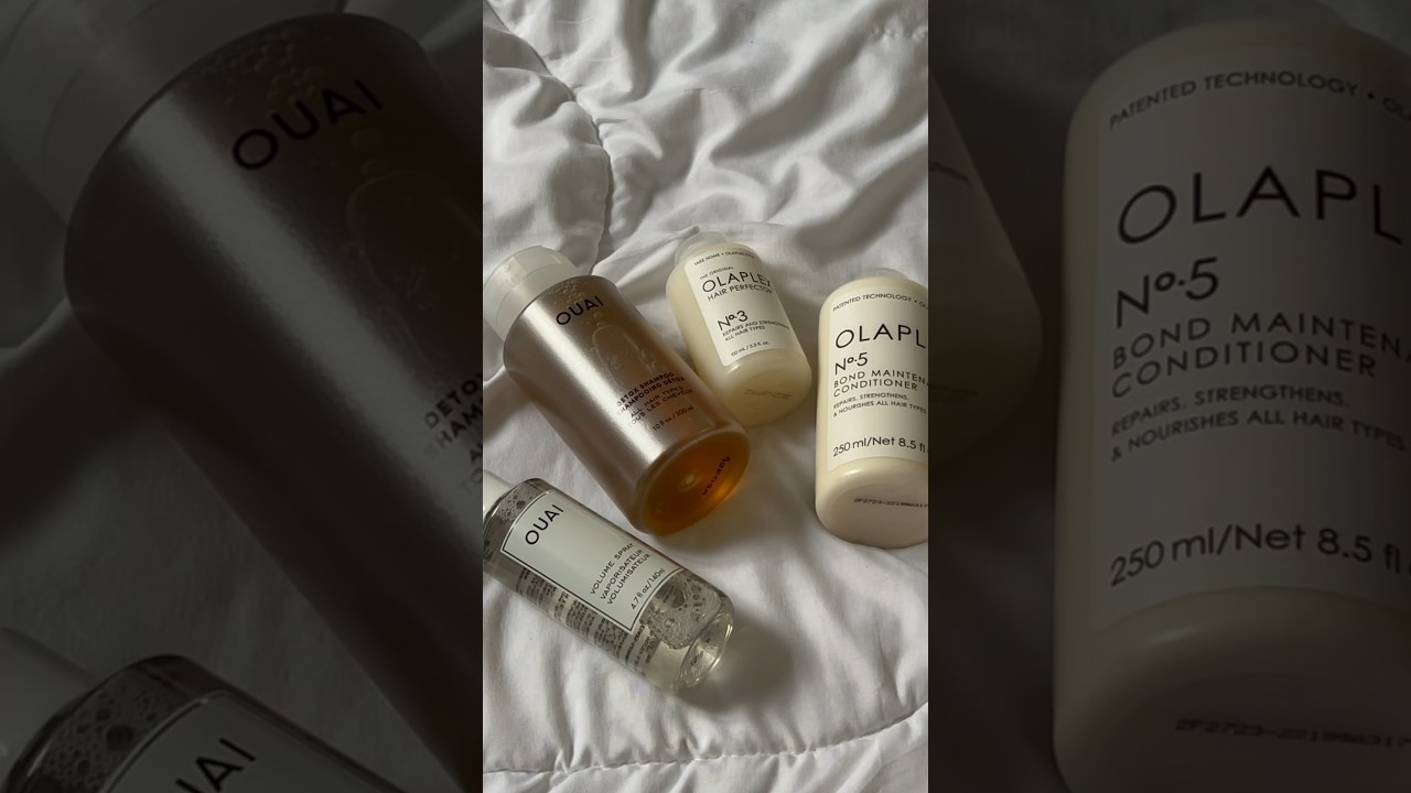 New hair care products! (Ouai & Olaplex) #hair #unboxing #haircare