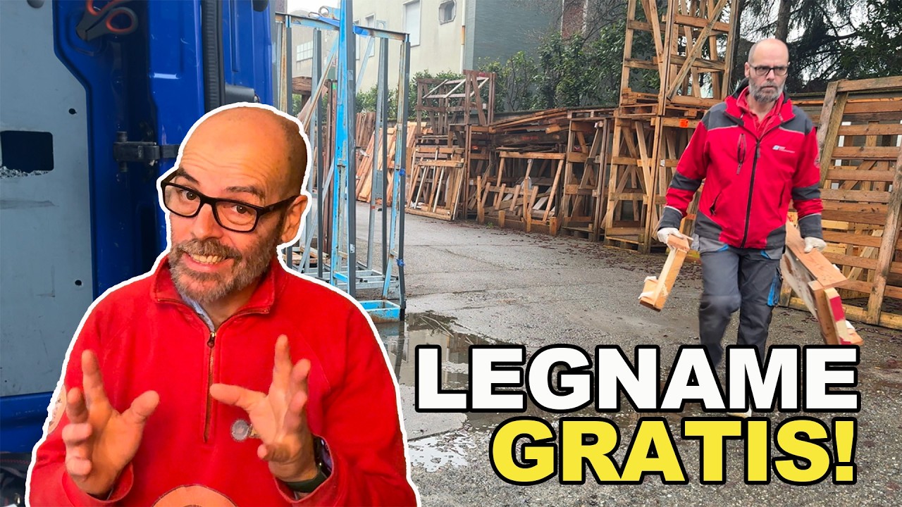 1000 chili di pallet GRATIS  smonto bancali e recupero legname per i miei progetti fai da te