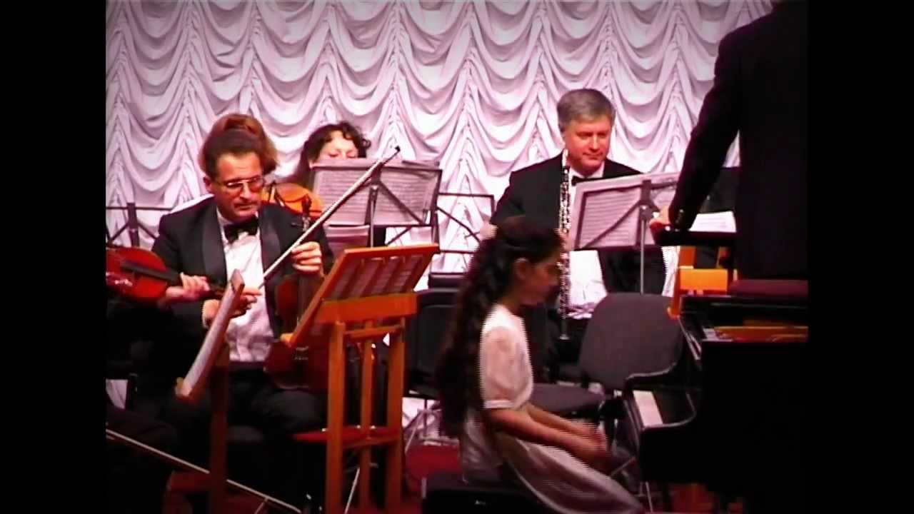 11 y/o Beethoven Concerto No. 2 Mvt. 2 AyseDeniz GOKCIN