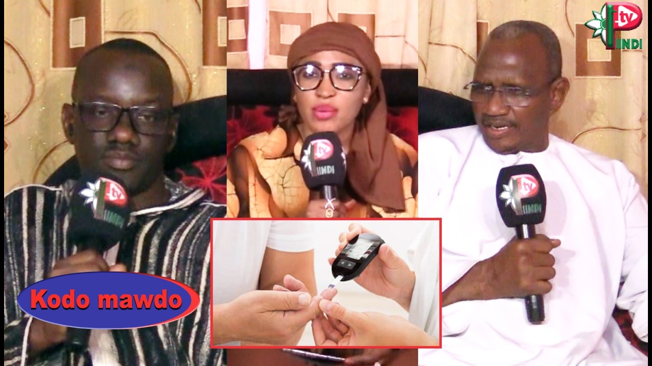 Docteur Alhouséynou ba Diabétologue et Docteur Ibrahima Thiam généraliste dans KODO MAWDO