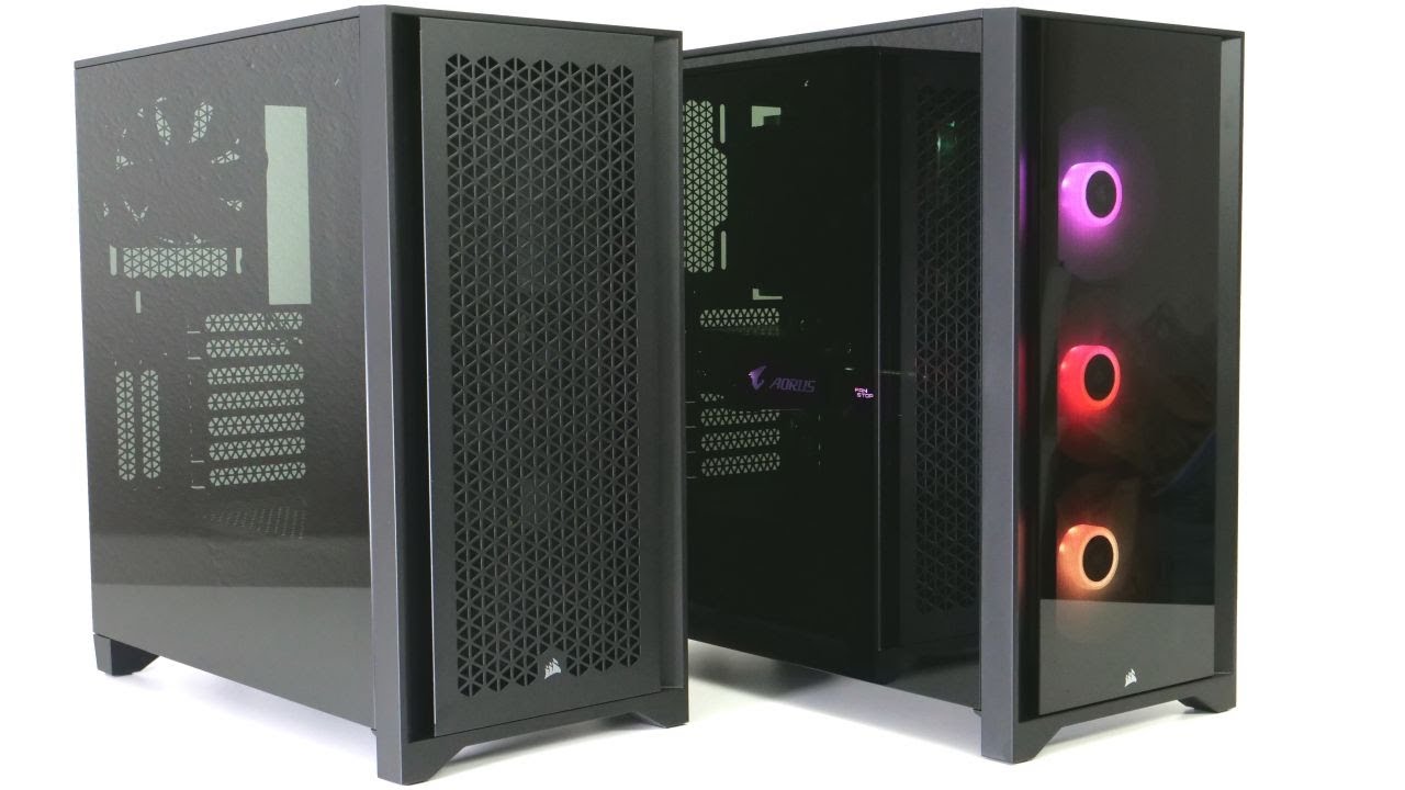ausgepackt & angefasst: Corsair 4000D Airflow und iCUE 4000X RGB - neue Mittelklasse im Doppelpack
