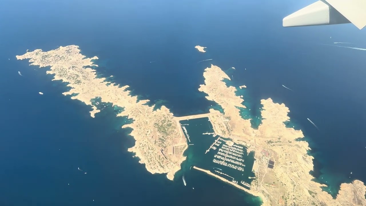 Landing at Marseille Airport (MRS) 25/7/24